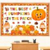 Fall Bulletin Board Decorations, Best Pumpkins in the Patch Classroom Decor
