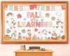 Fall for Learning Bulletin Board Autumn Silly Goose Cutouts for Classroom