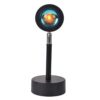 Fall Sunset Lamp Projector Light 180° Adjustable Sunset Mood Lamp, 4 Modes
