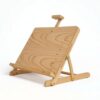 Fancyes Children Drawing Easel Wooden Tabletop Easel Desktop Painting Rack Sketch Holder Beech Wood Adjustable Support Smooth Sanded Finish Stable Work