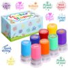 Fancy Land Teacher Stamps Self Inking for Classroom Rubber Stamp for Grading Homework Test Motivation Students Behavior Reward Supplies 8Pcs