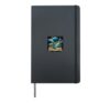 Fantasy Book Lover Library Bookworm Literature Librarian Hardcover Journal, Black