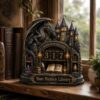 Fantasy Dragon Books Read This Year Counter, Reading Book Nook