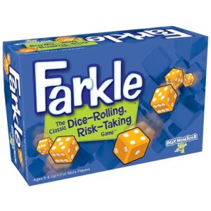 Farkle Dice Games for Kids, Dice Set, Score Sheets Inc, Family Game Night