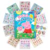 Fashion Angels Peppa Pig 1000+ Tabbed Sticker Collection Book, Includes Holographic, Vinyl & Alphabet Stickers with Peppa Pig & Friends, for Kids Ages 6+