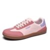 Fashion Casual Sneakers for Women 2026 Wide Toe Box Barefoot Shoes Pink 39
