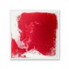 FashionCha Children Sensory Pad Interactive Hydraulic Mat Layered PVC Tile Liquid Motion Pressure Pad Movement Support Suitable for Preschool Classroom, Red, 40 40cm