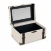 FashionCha Multi-Grid Retro Jewelry Box for Women, Organizer and Storage Solution
