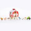 Fat Brain Toys Shape Sorting Barn (TSC) Early Learning Toys for Babies