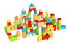 Fat Brain Toys Timber Blocks - 100 Piece Wooden Block Set - Classic Preschool Toy