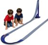 FateGo Gravity Race Track Toy for Kids with Curved Track Pieces,Dual-Lane Die-cast Car Track Set Compatible with 1/64 Cars