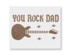 Fathers Day Stencil – You Rock Dad Template – Rock n Roll Template Stencil for Father’s Day Painting, Crafts, Coloring, Drawing, Airbrush, Spray Paint (7-inch Stencil)