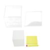 Fauitay Colorful Plastic Counting Blocks Geometry Model Volume Teaching Set with Storage Box for Kids Math Learning