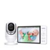 FCMEZRVPNIG 7 Inch 1080P HD Video Baby Monitor Large Screen 4X Zoom TF Card Feeding Timer Two-Way Audio Security Camera
