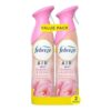 FE.BRE.ZE. AIR FRESHENER. Mist Romance & desire Pink Rose Petals Champagne Spritz Scent 2 Bottles (Pack 2)