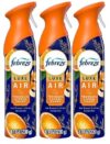 Febrez.e Air Mist Air Freshener Spray, Odor-Fighting Room Spray, Air Fresheners for Home and Bathroom and Kitchen, Aerosol Can 8.8oz (Pack of 3) (Tranquil Cyprus Coves)