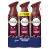 Febreze Odor-Fighting Air Freshener Spray, Room Spray, Cranberry Crumble Air Mist, 8.1 oz, 3ct