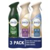 Febreze Odor-Fighting Air Freshener Spray, Room Spray, Serene Snowfall, Cuddle Weather, and White Pine & Juniper Berry Scent Mix, 8.1 oz, 3ct