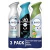 Febreze Odor-Fighting Air Freshener Spray, Room Spray, Unstoppables Fresh, HD Crisp Clean and Gain Original Mix, 8.1oz, 3 count
