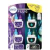 Febreze Odor-Fighting Plug in Air Freshener, Scented Oil Refill, Unstoppables Fresh and Downy Calm Scents, 4 Refills