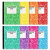 feela Composition Notebook, 8 Pack 8 Pastel Colors College Ruled Composition Books Bulk, Marble Cover Notepad Lined Cute Journal Notebooks for School Supplies Notes Taking Writing, 9.75 X 7.5 in