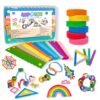 Feel Good Waves Snap & Tape Play Kit - Kid Travel Toy - Fine Motor -Fidget
