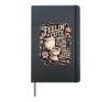 Feelin' Cute Might Clog The Toilet Later Hardcover Journal, Black