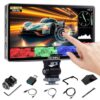 FEELWORLD P6XL 6 Inch Field Monitor, 1200nit Touchscreen Camera Monitor, 4K HDMI Input, Aluminum Alloy Body with Cooling Fan, 3D LUT Waveform HDR for DSLR Mirrorless Cameras