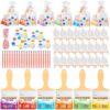 Feifeiya 24 Sets End of the Year Student Gifts Bulk, Watercolor Paint Set with Easel, Canvas, Cards, Brushes, Bags, String for Kids Kindergarten Preschool 2026 Graduation Gift Classroom Party Favors