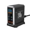 FEIKERSTY 240W GaN 6-Port USB-C Charging Station, PD3.1 Desktop Display