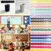 FeliPlan Bulletin Board Borders 20 Roll of Scalloped Classroom Borders for Bulletin Board