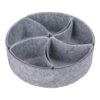 Felt Drawer Organizer, Storage Divider Bins, Desk Organization Tray