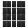 FELTECHELECTR 20pcs Black Rectangular Foam Display Boards 11.9x7.9 Inch Lightweight Art Project Mounting Panels with Smooth Texture and Precision-cut Edges for Office and School Presentation