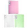 FELTECHELECTR 3pcs A4 Important Document Binder File Organizer Folders with Multi-Layer 20 Pages Large Capacity Lightweight Waterproof Pp Material for School Business Office Use