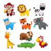 Felt Sewing ,Sewing Kits for Kids - Arts and Crafts, Fun and Educational Toys, Stuffed Animal Set, DIY Activity and