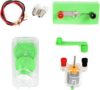 FENOKD DIY Hand Cranked Generator and Motor Kit, Manual Power Generation Assembly Model with Bulb Holder, Electromagnetism Physics Experiment Apparatus, Educational Circuit Scie