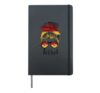 Ferrol Girl, Spanish Flag Spain Hardcover Journal, Black
