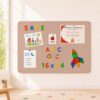 Ferrolign Kids Magnetic Board for Wall: Soft Edges for Safer Play