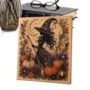 Festive Ghost Pearl Dot Painting Set, Halloween Handmade Wall Art Craft Kit