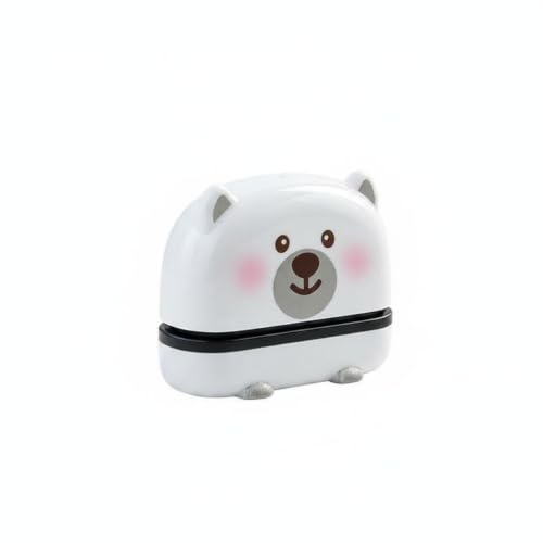 FewNvWa Children Name Stamp Stamp Personalized Name Seal Custom Self Inking with Space Efficient Impression Area Suitable for Classroom Use Office Desk Home Organization Teacher Gifts, White