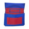 FewNvWa Seat Back Organizer Chair Pocket Storage Organizer Classroom With Multiple Pockets And Name Tag Slot Made Of 600D Oxford Cloth Suitable for students teachers school classroom use, Blue Red