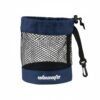 FewNvWa Wall Hanging Organizer Closet Organizer Storage Bag Wall Rack with Mesh Pockets Cotton Linen with Easy Mounting Suitable for Bedroom Doors Closet rods Compact Apartments Rooms, Blue