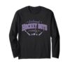 Fictional Hockey Boys Only Sports Romance Reader Book Club Long Sleeve T-Shirt