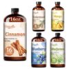 Fidelissima Natural Essential Oil Set,5 Scents Gift Kit –Cinnamon,Cedarwood,Mango,Blueberry,Marjoram,Fragrance Oil for Diffuser,Candle Soap Making,Personal Care with Glass Dropper