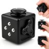 Fidget Cube Handheld Toy, 6-Sided Pocket Fidget Cube with Silent & Audible Modes, Portable Desktop Play Toy, Fidget Toy for Office, Classroom & Travel, Ideal Stocking Stuffer Gift for Teens Adults