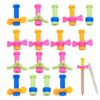Fidget Pencil Toppers - Compact Sensory Pen Toys for Kids, Lightweight Relaxing Mood Tool for Stress Relief, Cute Animal Designs, Bubble Pop Fidget for Men Boys Youth Girls Teens Women Children