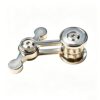 Fidget Spinner Metal Silent Bearing Stress Relief Toy Move Freely and Freely Gifts for Teen Boys Adults (Silver)