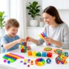 Fidget toys - Sensory Toys For Kids with Autism - 130 pcs ADHD Fidget