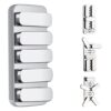 Fidget Toys Adults Metal Fidget Slider EDC Magnetic Haptic Fidget Clicker with 3 Noise Levels, Loud-Quieter-Quiet Fidget Toy for Adults Office Class, Magnetic Toys, Relief Stress and Anxiety
