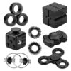 Fidget Toys Adults&Teens,Metal Magnetic Spinner for Classroom Sensory Pack